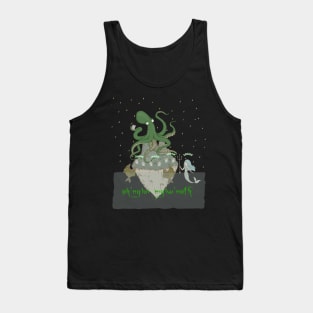 Warship Cthulhu Tank Top